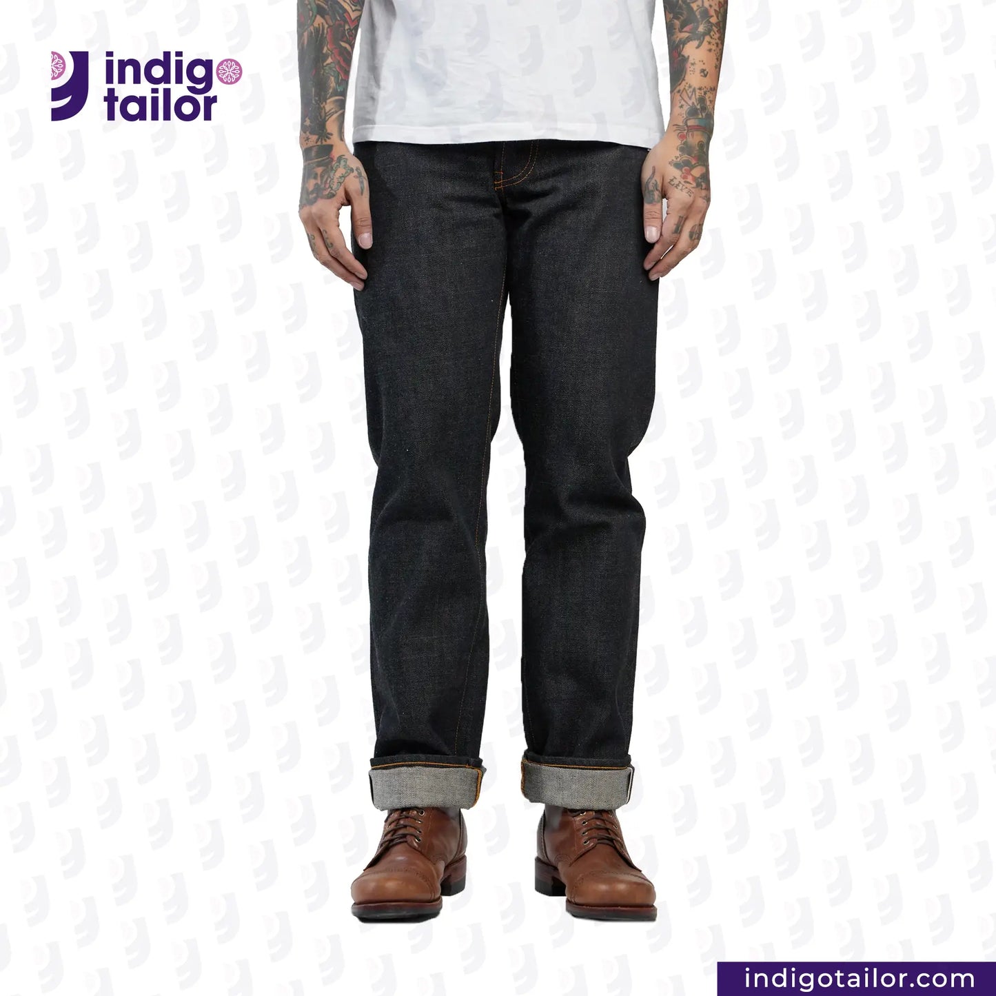 IT-126 VINTAGE CLASSIC BLACK DENIM