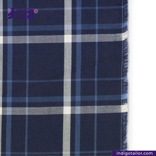 IT-458 INDIGO PLAID
