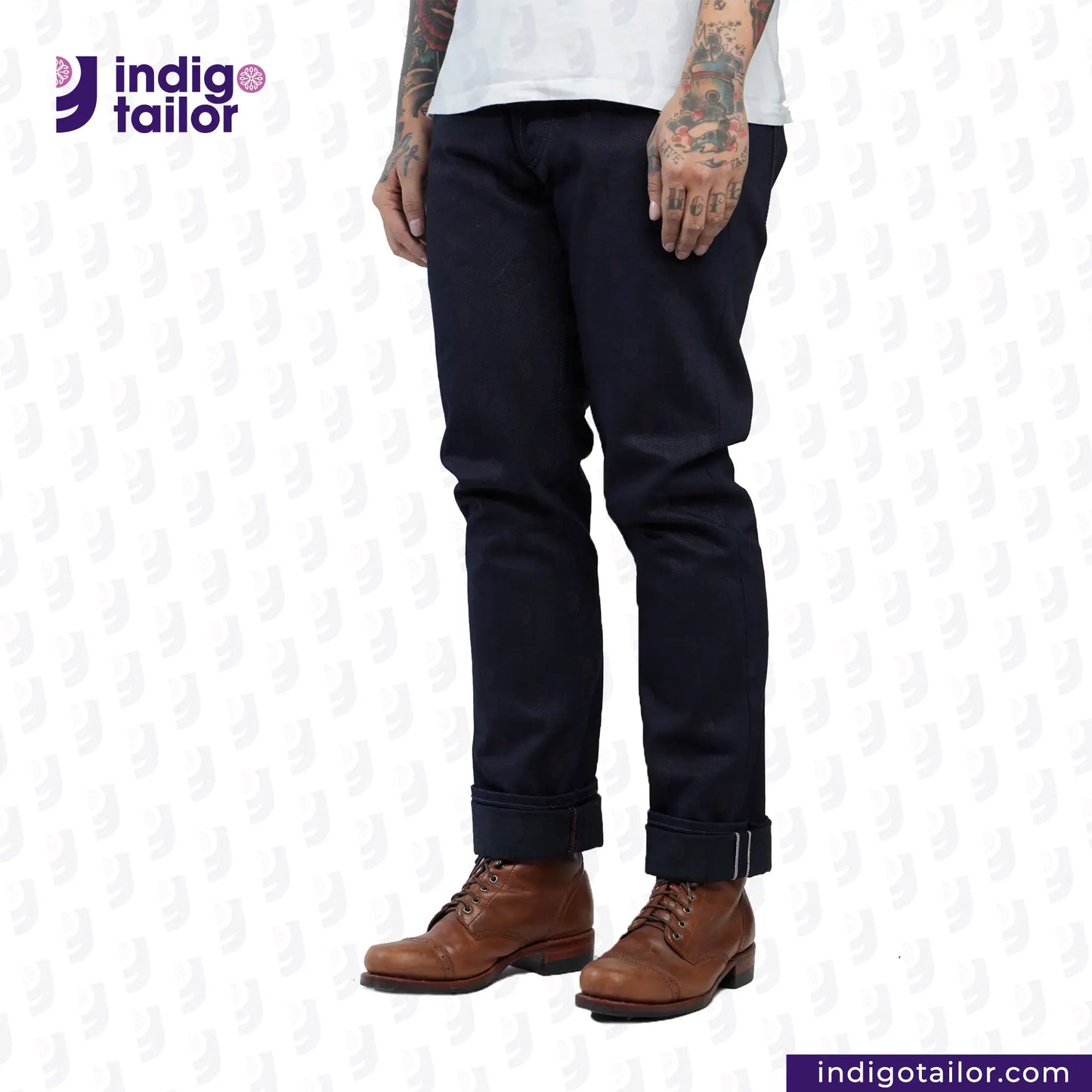 IT-004 INDIGO x BLACK DENIM
