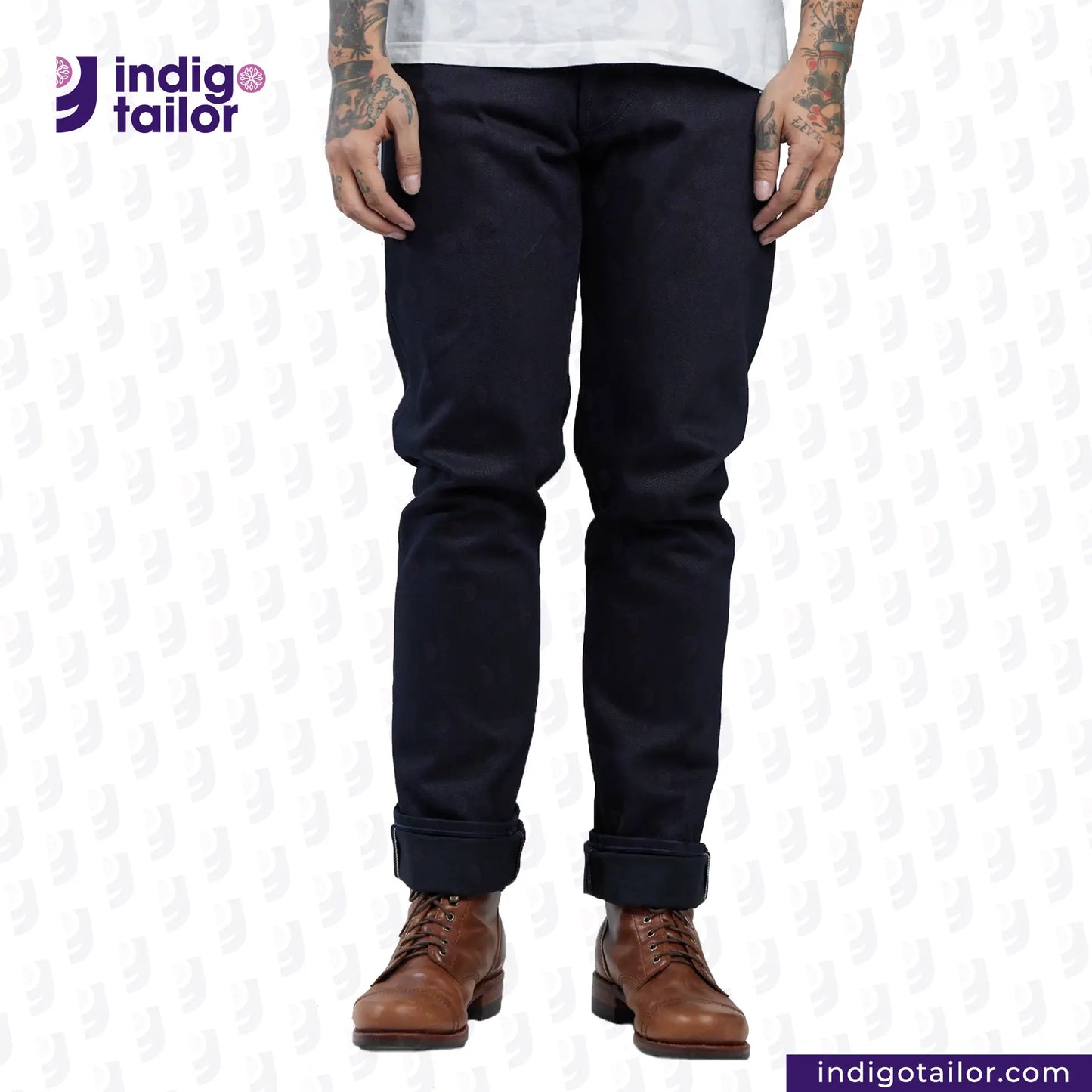 IT-004 INDIGO x BLACK DENIM