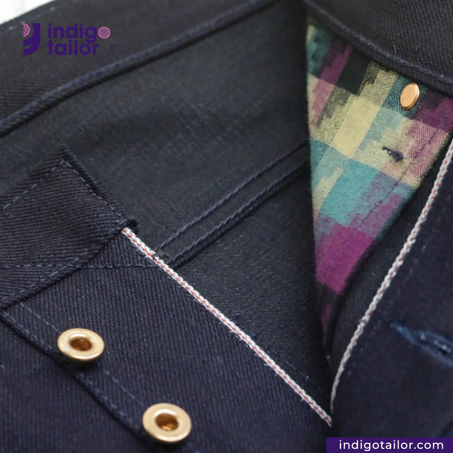 IT-004 INDIGO x BLACK DENIM