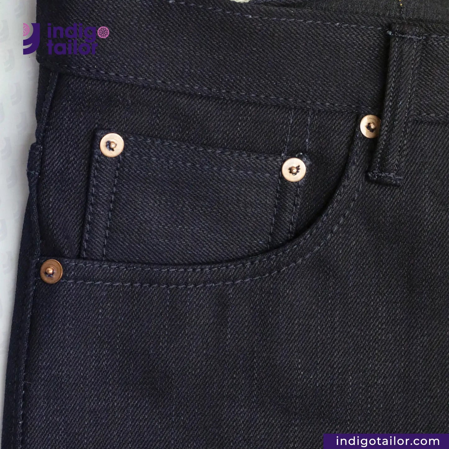 IT-004 INDIGO x BLACK DENIM