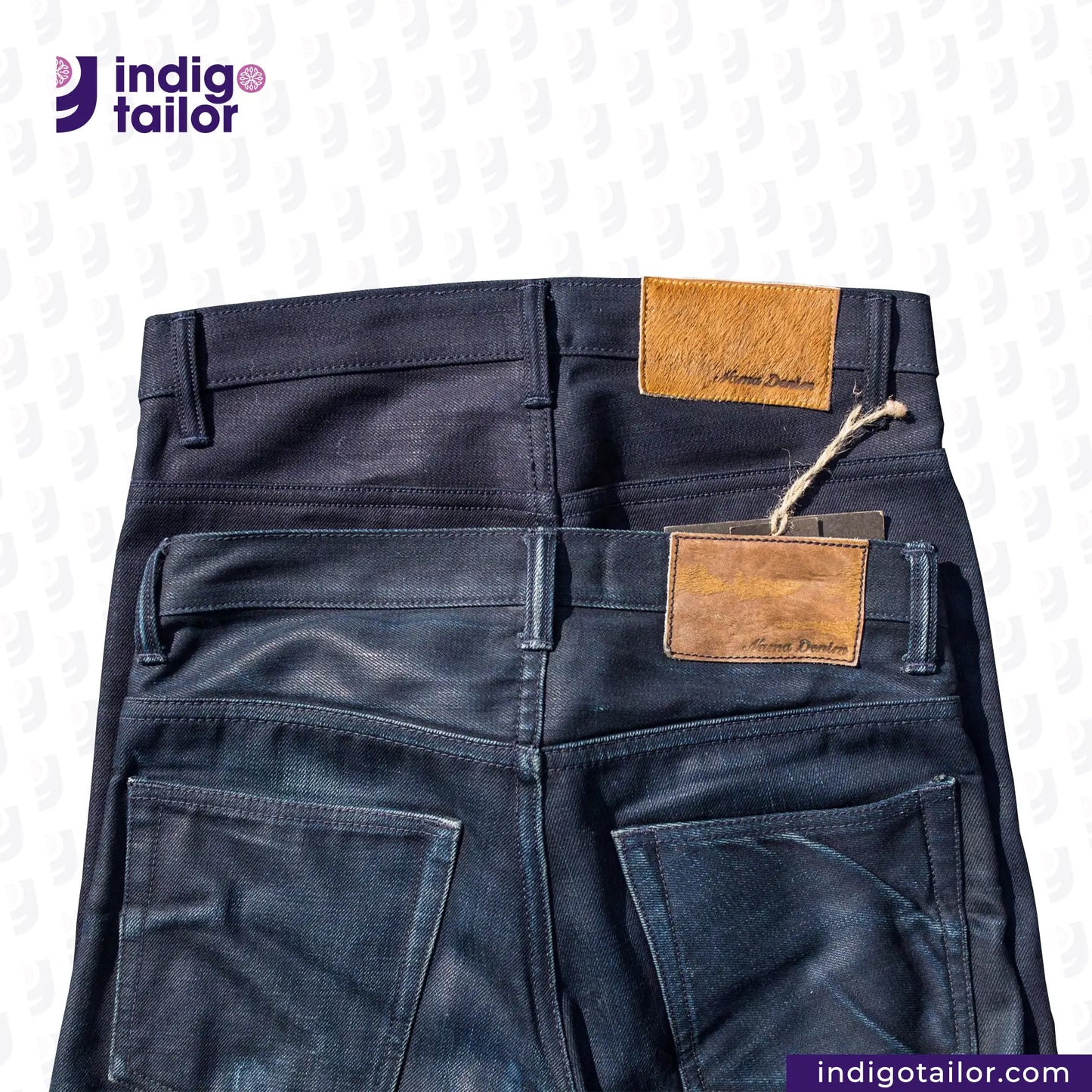 IT-004 INDIGO x BLACK DENIM