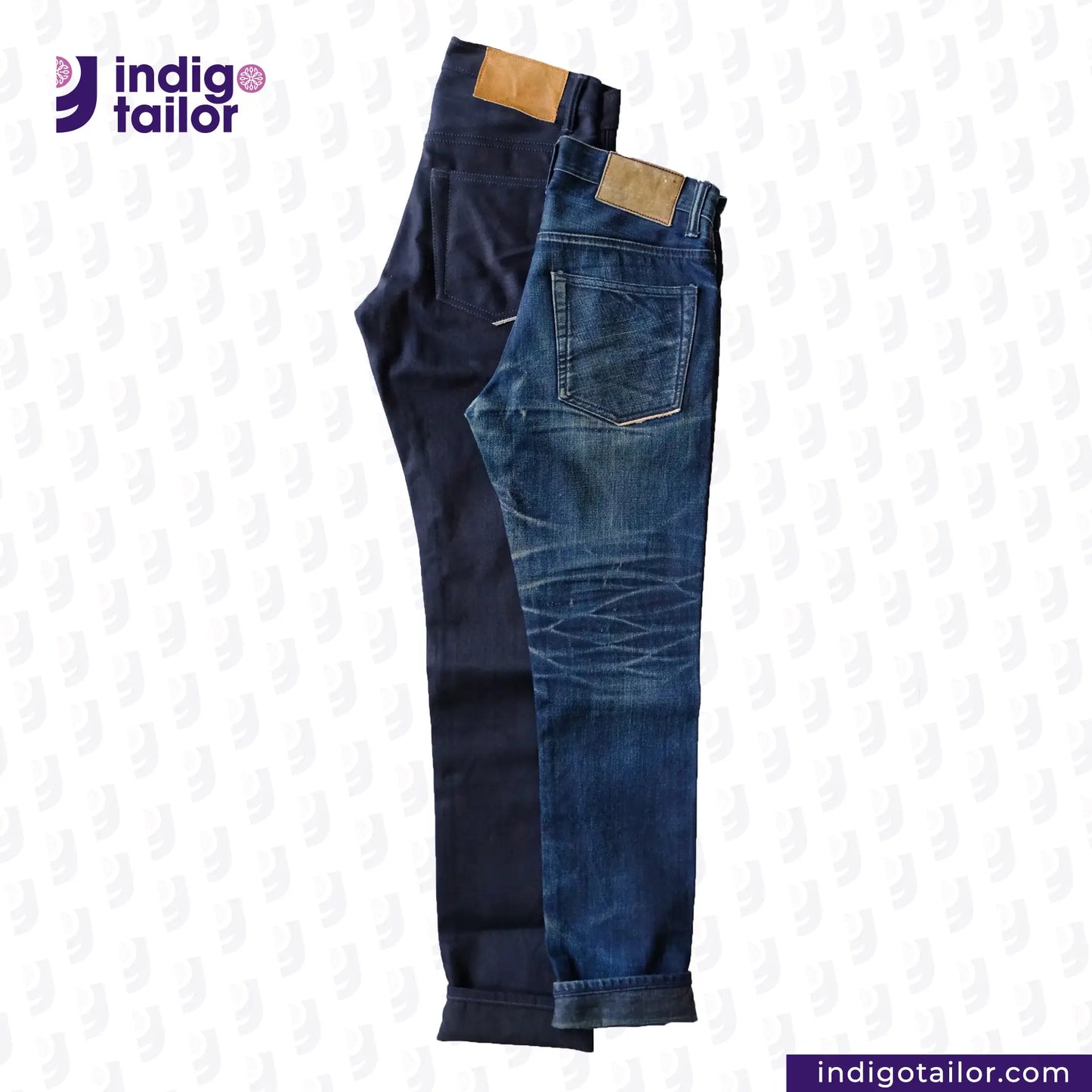 IT-004 INDIGO x BLACK DENIM