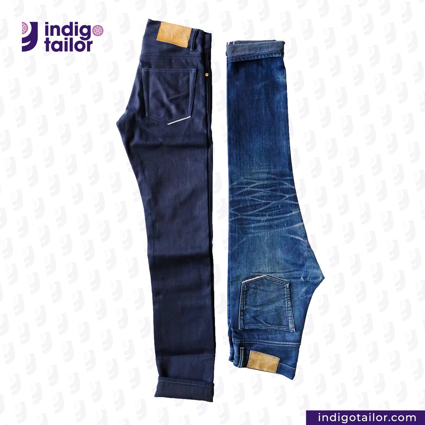 IT-004 INDIGO x BLACK DENIM