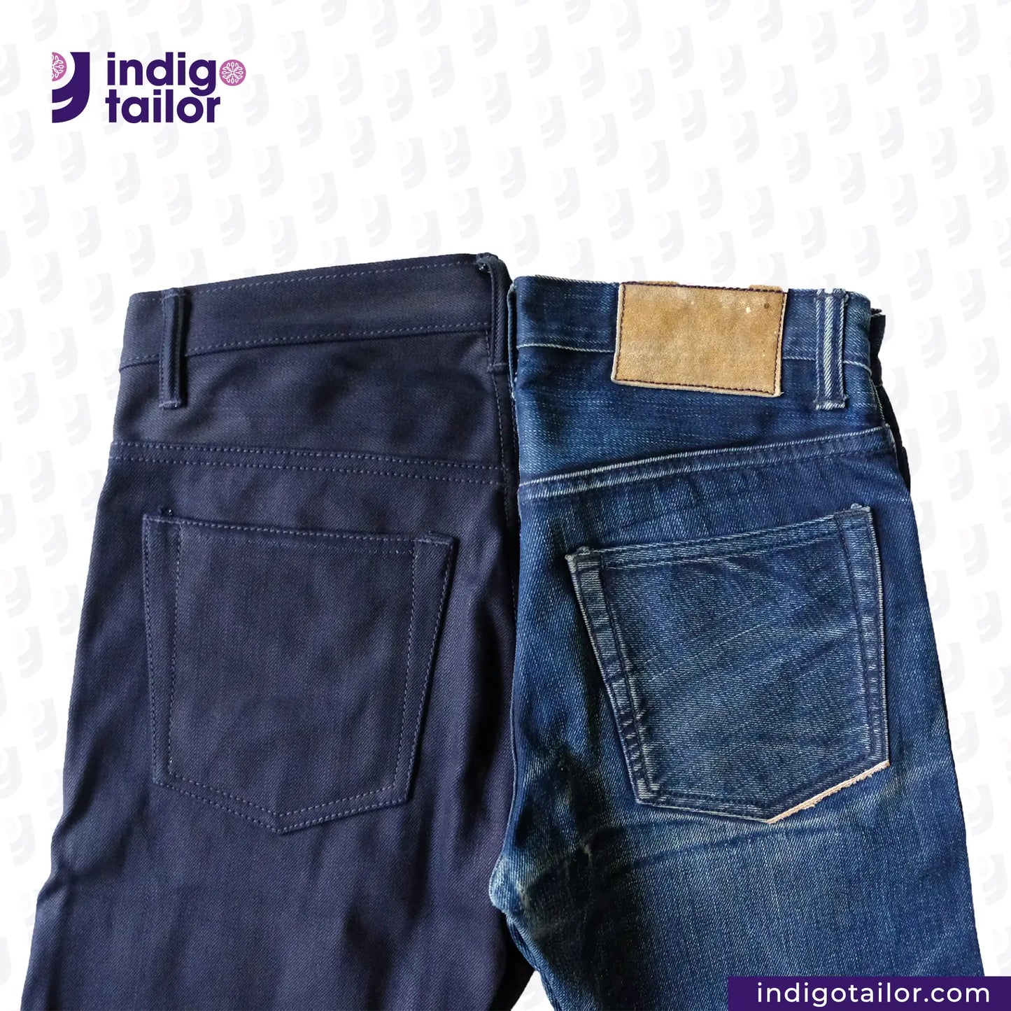IT-004 INDIGO x BLACK DENIM