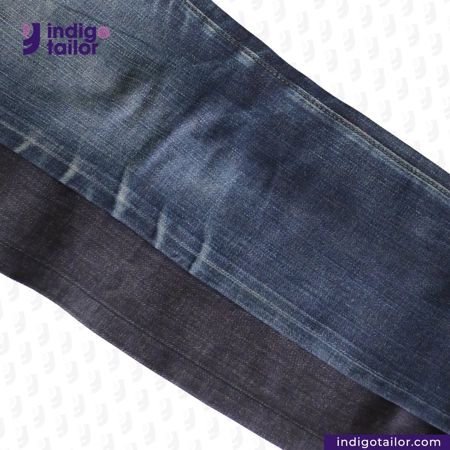 IT-006 FOREST GREEN SELVEDGE DENIM