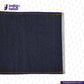 Close-up of ORIGINAL BLUE SELVEDGE DENIM fabric with 'indigotailor' branding on a white background.