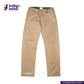 Officer Trousers (Khaki) pants with 'Indigo Tailor' logo and website on a white background