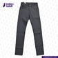 Pair of SMOKE GREY DENIM jeans on a white background with 'Indigotailor' branding.