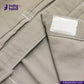 Close-up of SUEDE JACKET with a brand label and 'indigotailor' branding.