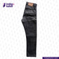 SUPER BLACK DENIM jeans with a visible brand logo on a white background