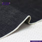 Close-up of TATE OCHI DOUBLE RING SPUN SELVEDGE DENIM fabric with visible stitching on a white background, featuring the Indigotailor logo.