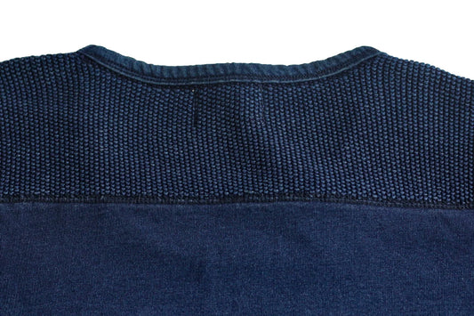 INDIGO SASHIKO T-SHIRT (DARK INDIGO)